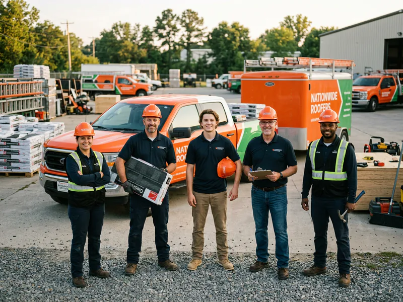 Natiowide Roofers - roof installation in Kannapolis near me